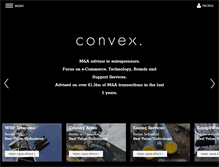 Tablet Screenshot of convexcap.com